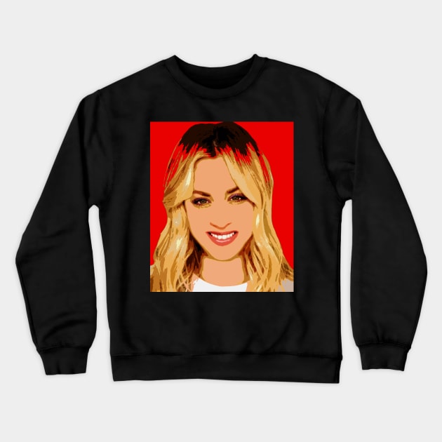 kaley cuoco Crewneck Sweatshirt by oryan80